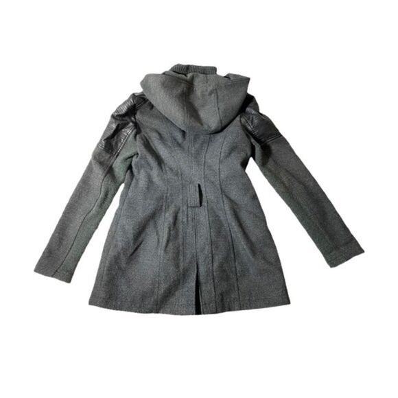 BCBG Generation Dark Gray Peacoat Jacket women’s size XS - Picture 2 of 4